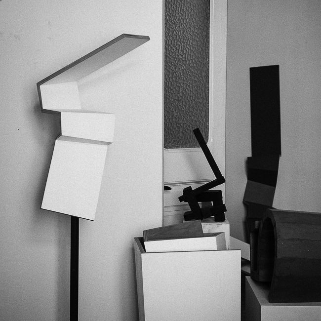 atelier de Marc Raymond, sculpteur contemporain suisse du Valais