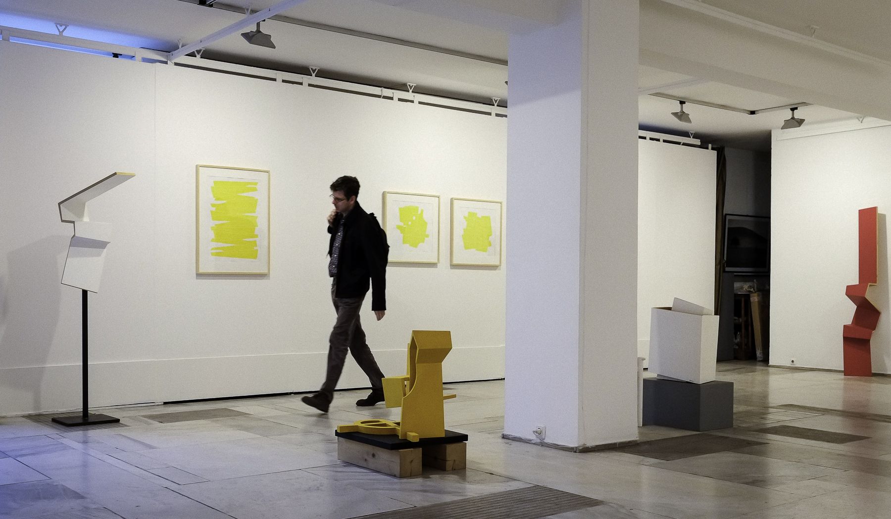 exhibition of sculpture, Marc Raymond, swiss sculptor