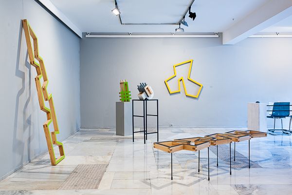 exposition du sculpteur suisse Marc Raymond à Athènes