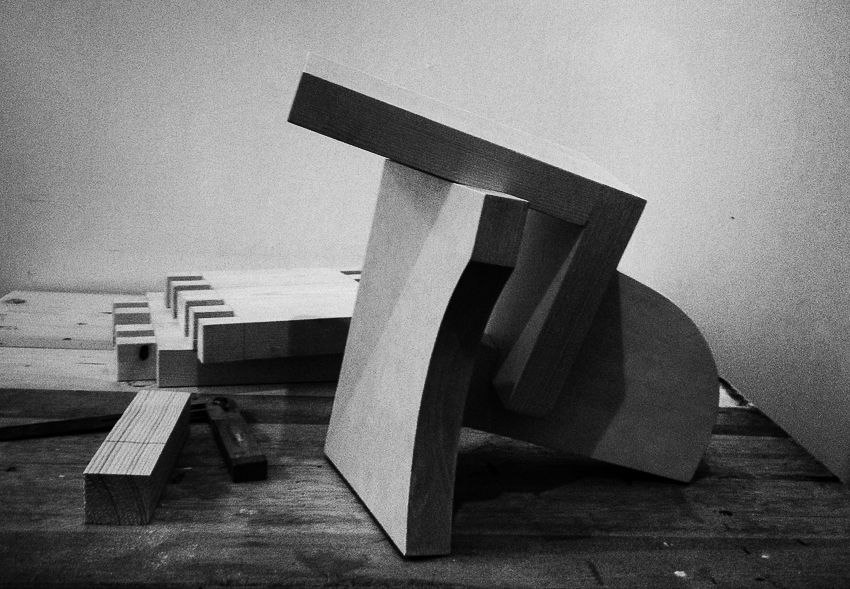 atelier du sculpteur suisse Marc Raymond